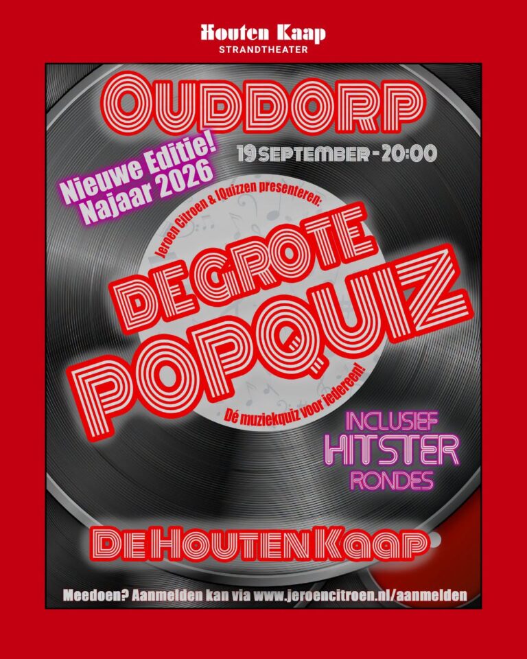De grote popquiz van Ouddorp — Uitgaan in Ouddorp